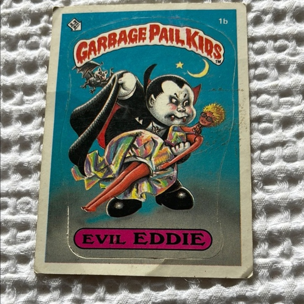 Evil Eddie Trading Card1b